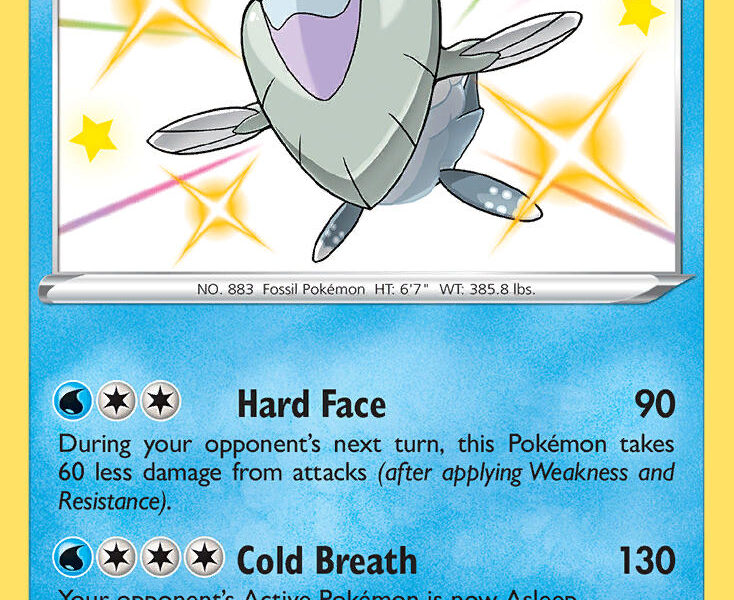 Arctovish Pokemon Kaart