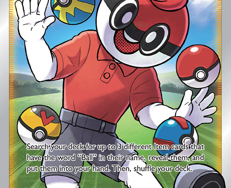 Ball Guy Pokemon Kaart
