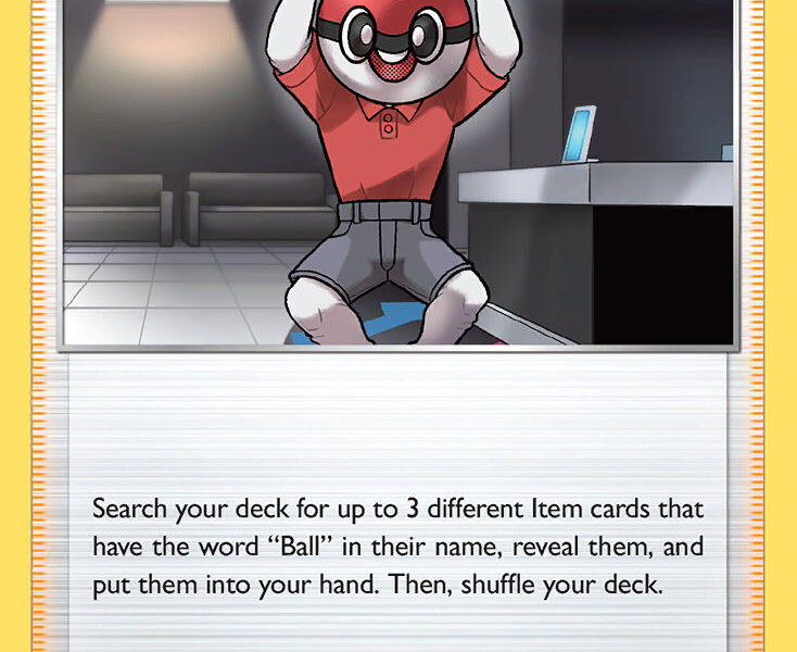 Ball Guy Pokemon Kaart