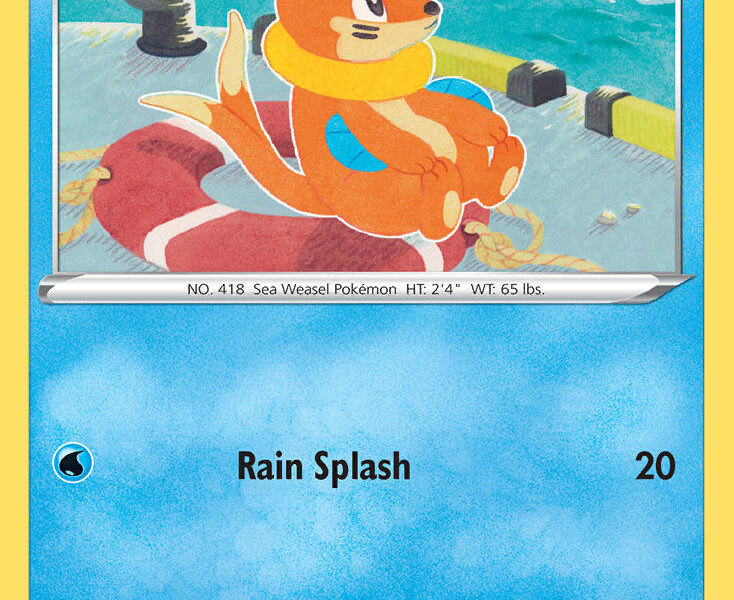 Buizel Pokemon Kaart