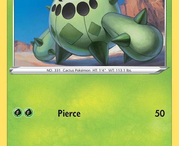 Cacnea Pokemon Kaart