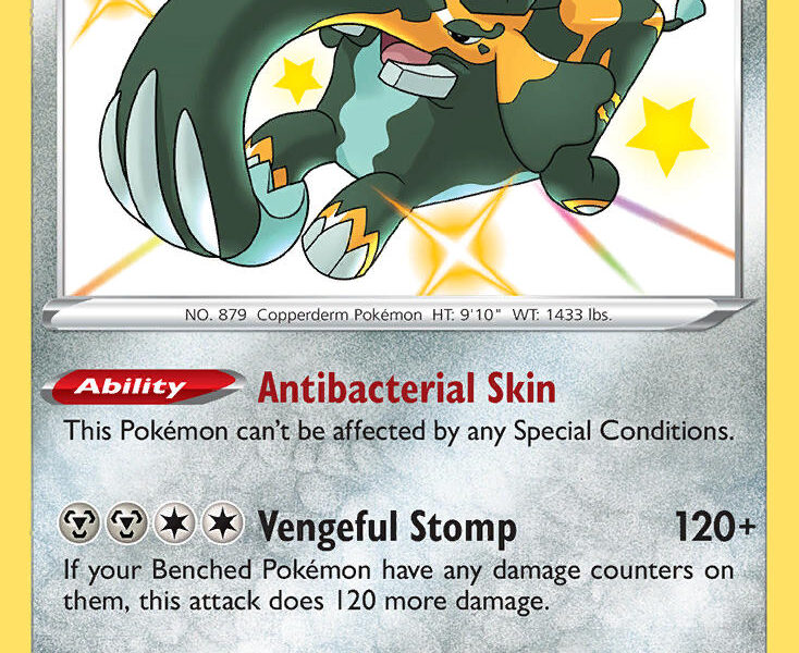 Copperajah Pokemon Kaart
