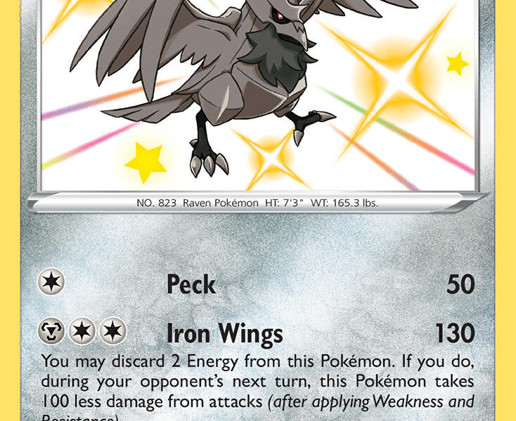 Corviknight Pokemon Kaart