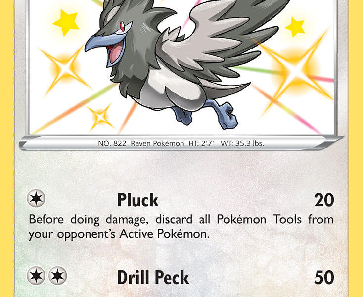 Corvisquire Pokemon Kaart