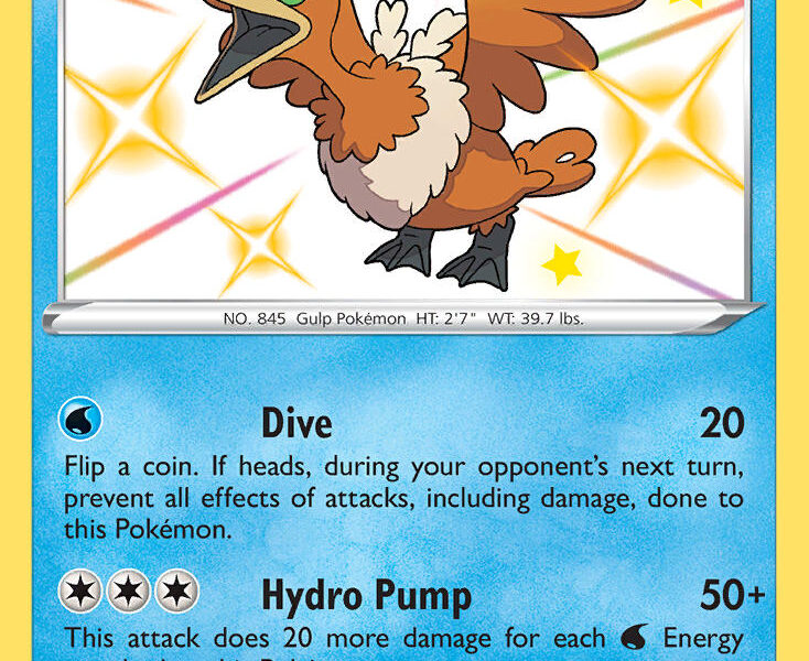 Cramorant Pokemon Kaart