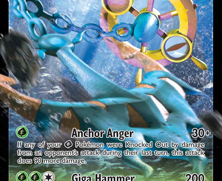 Dhelmise V Pokemon Kaart