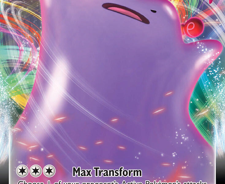 Ditto VMAX Pokemon Kaart