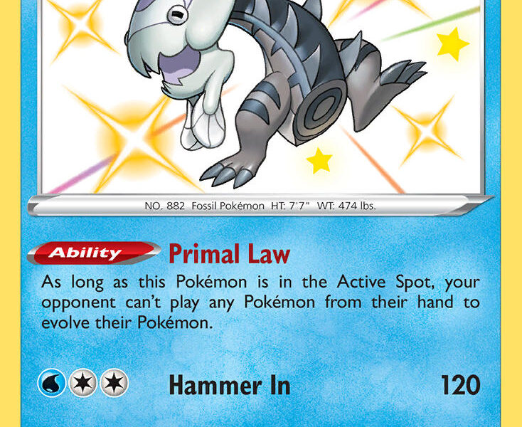 Dracovish Pokemon Kaart