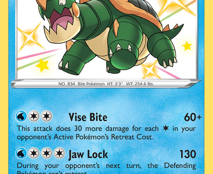 Drednaw Pokemon Kaart