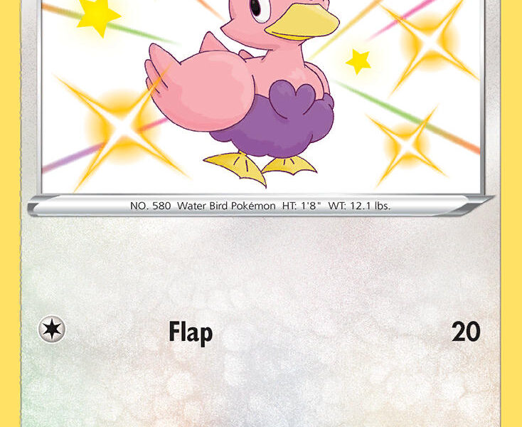 Ducklett Pokemon Kaart