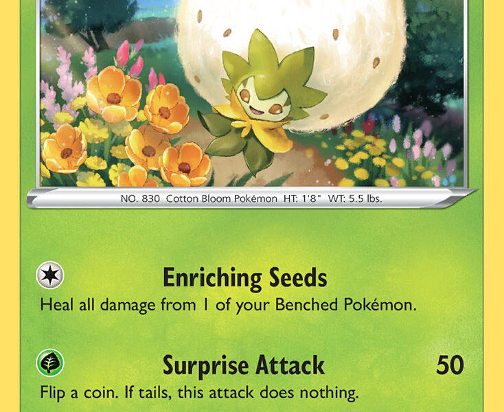 Eldegoss Pokemon Kaart