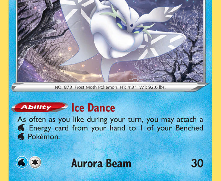 Frosmoth Pokemon Kaart