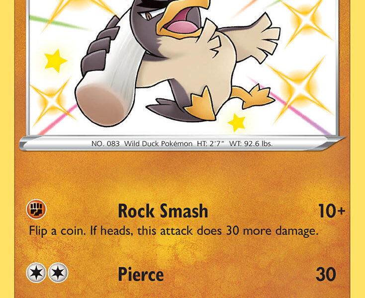 Galarian Farfetch’d Pokemon Kaart