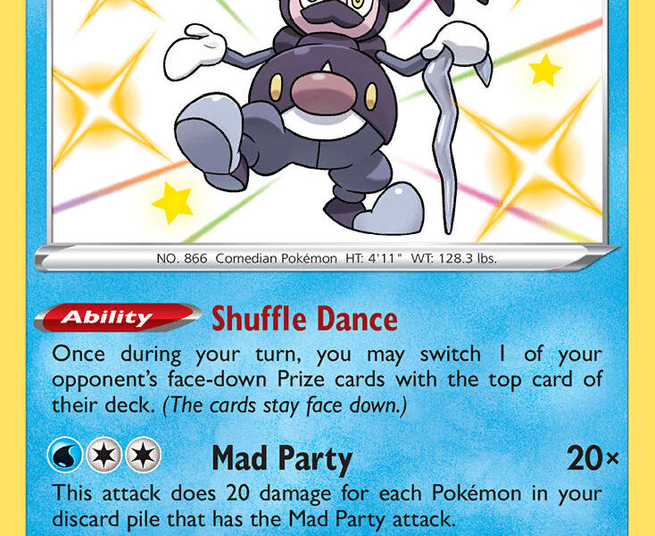 Galarian Mr. Rime Pokemon Kaart