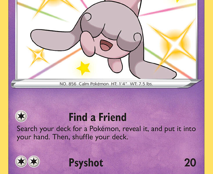 Hatenna Pokemon Kaart