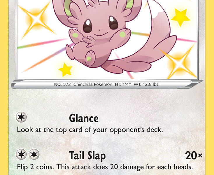 Minccino Pokemon Kaart
