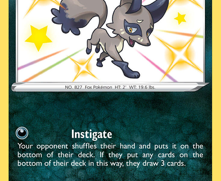Nickit Pokemon Kaart