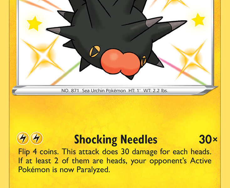 Pincurchin Pokemon Kaart