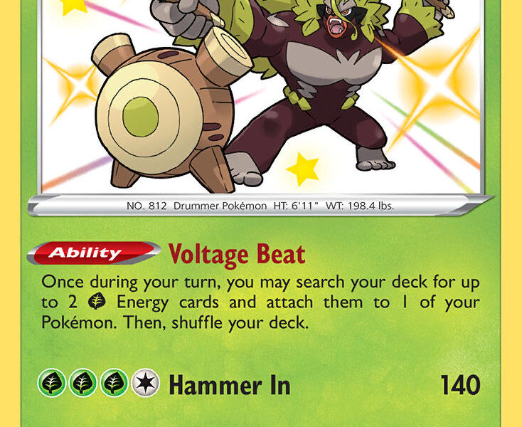 Rillaboom Pokemon Kaart