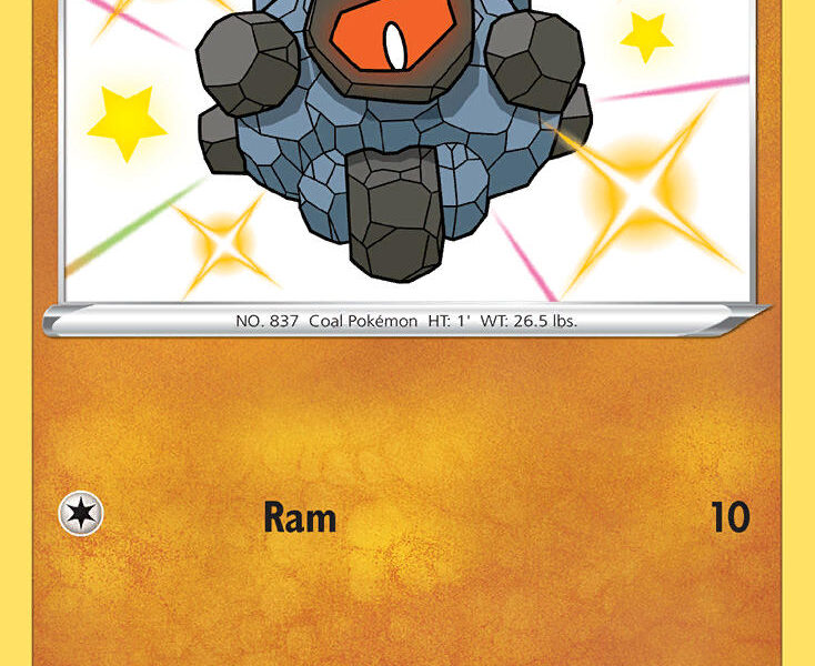 Rolycoly Pokemon Kaart