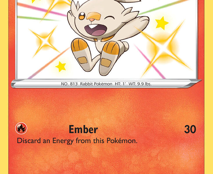 Scorbunny Pokemon Kaart
