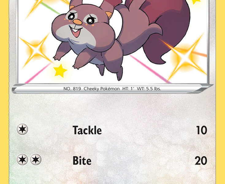 Skwovet Pokemon Kaart