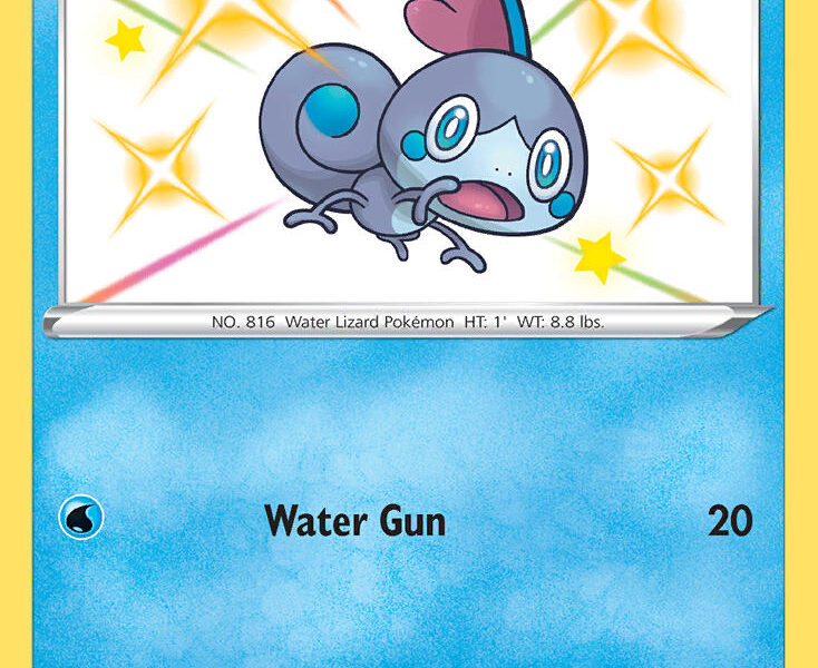 Sobble Pokemon Kaart