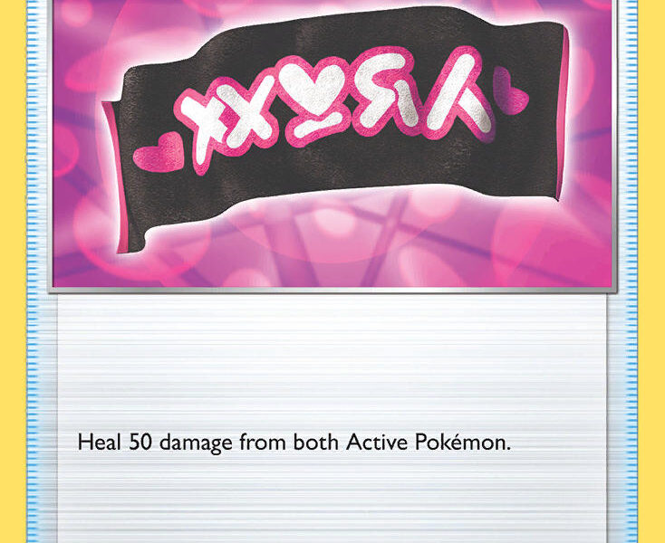 Team Yell Towel Pokemon Kaart