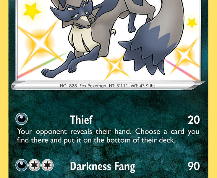Thievul Pokemon Kaart