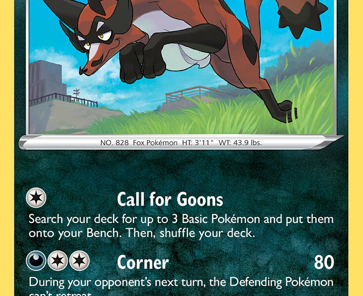 Thievul Pokemon Kaart
