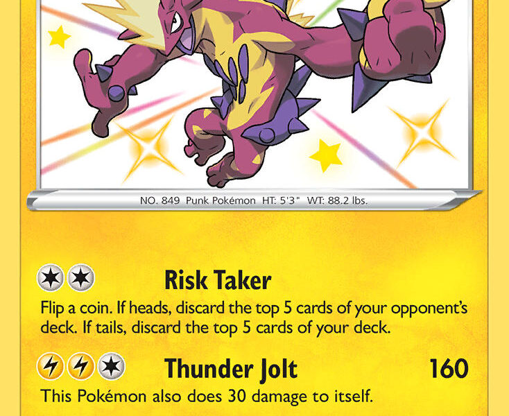 Toxtricity Pokemon Kaart