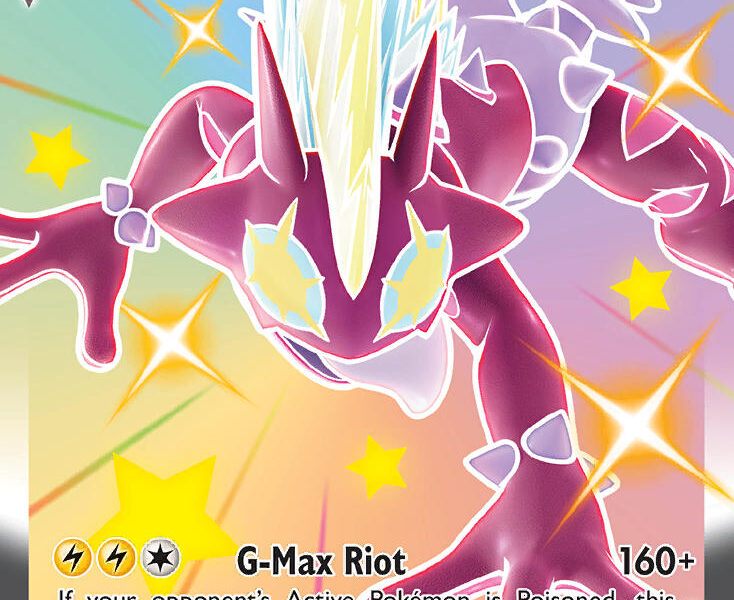 Toxtricity VMAX Pokemon Kaart
