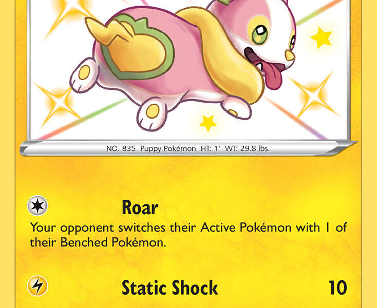 Yamper Pokemon Kaart