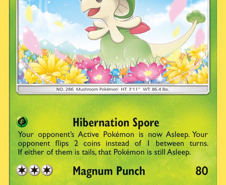 Breloom Pokemon Kaart