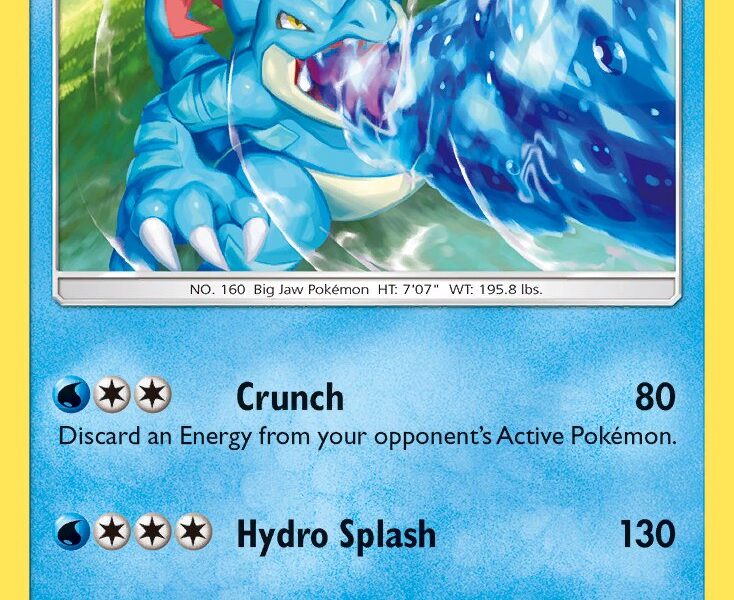 Feraligatr Pokemon Kaart