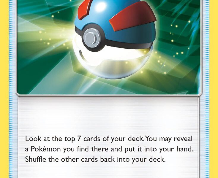 Great Ball Pokemon Kaart