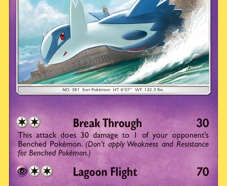 Latios Pokemon Kaart