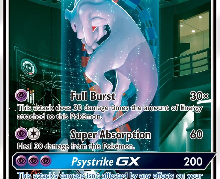 Mewtwo-GX Pokemon Kaart