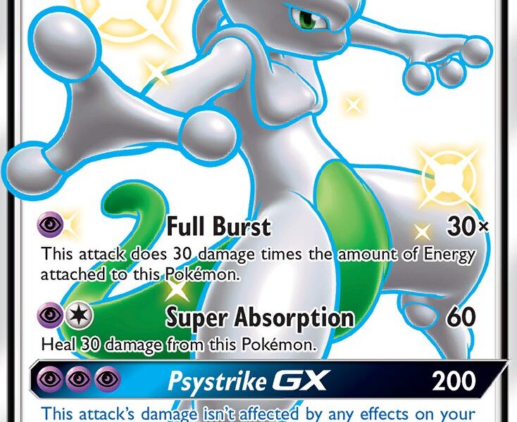 Mewtwo-GX Pokemon Kaart