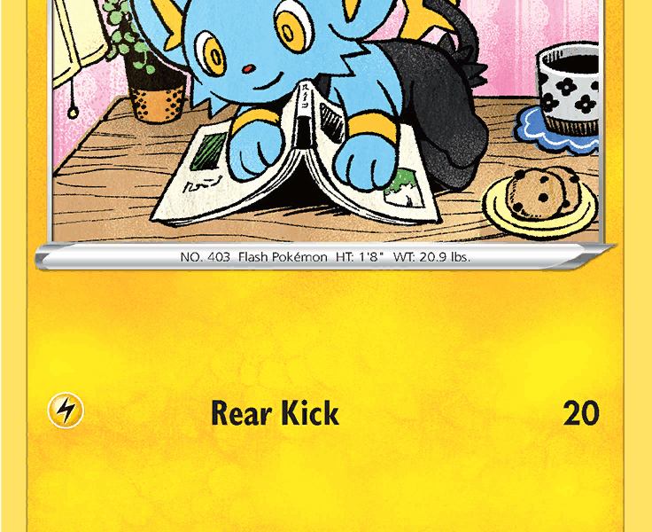 Shinx Pokemon Kaart
