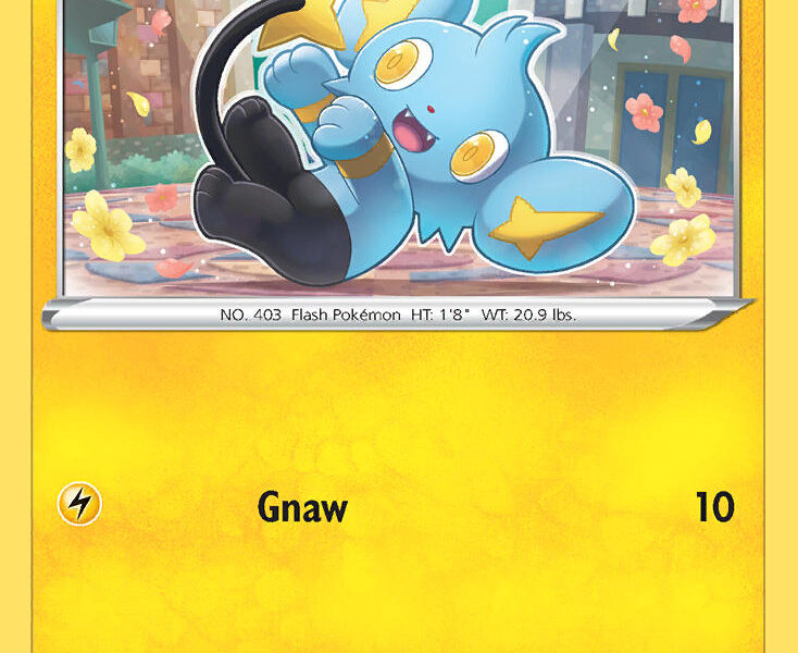 Shinx Pokemon Kaart