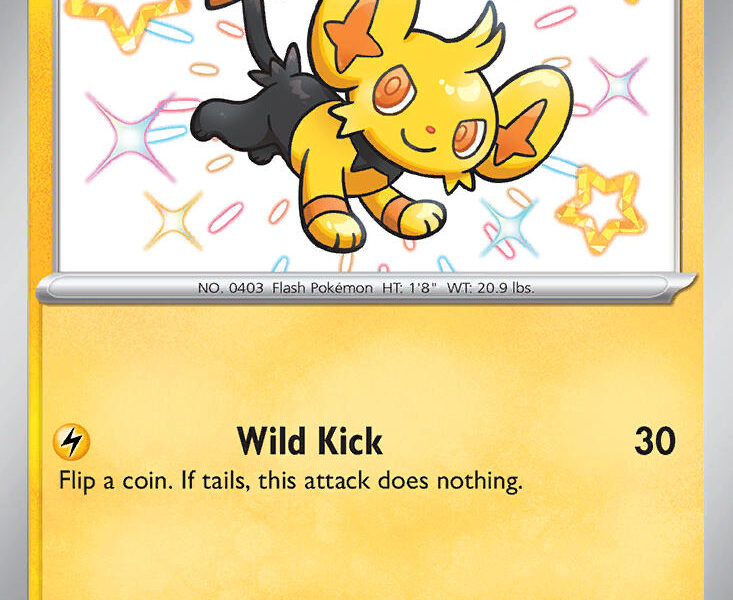 Shinx Pokemon Kaart