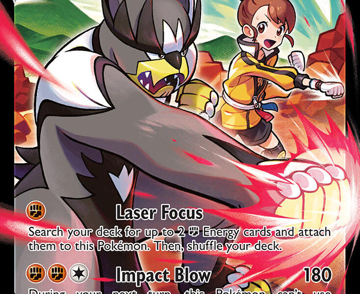 Single Strike Urshifu V Pokemon Kaart