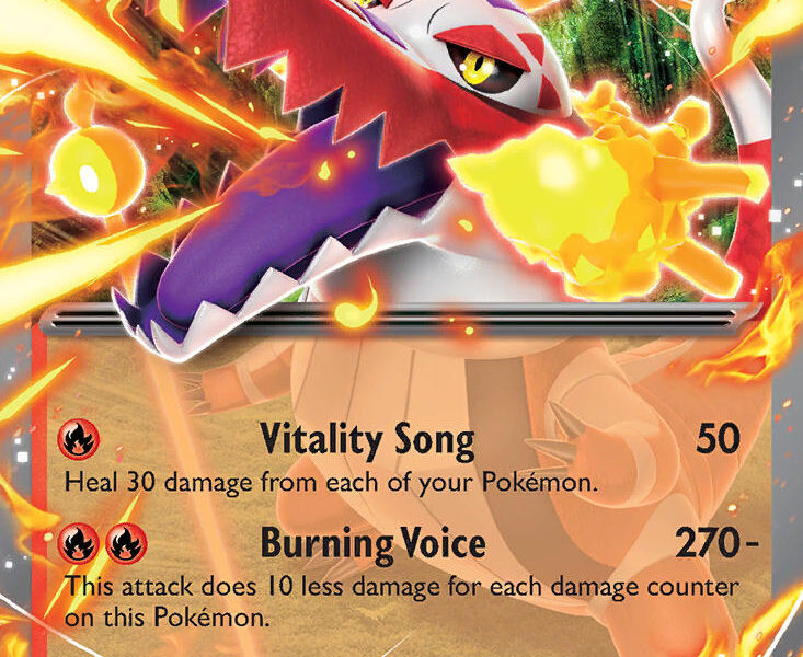 Skeledirge ex Pokemon Kaart