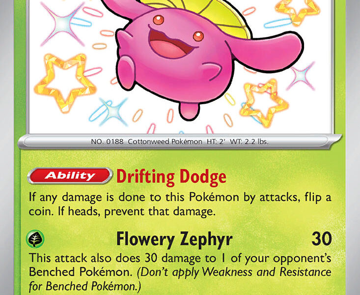 Skiploom Pokemon Kaart