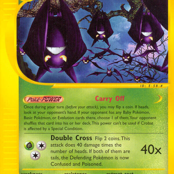 Crobat Pokemon Kaart