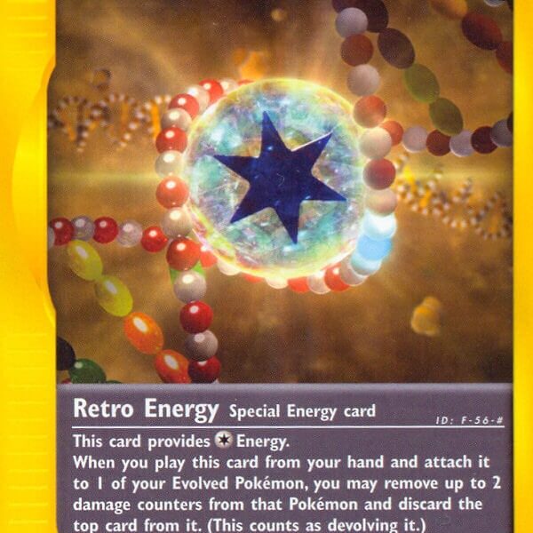 Retro Energy Pokemon Kaart