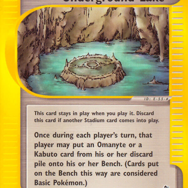 Underground Lake Pokemon Kaart