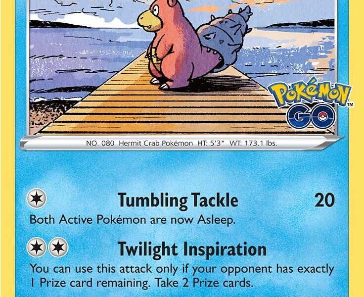 Slowbro Pokemon Kaart