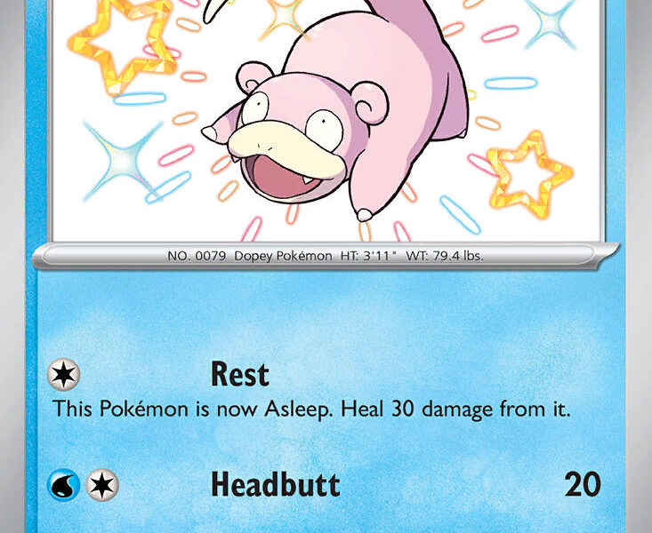 Slowpoke Pokemon Kaart
